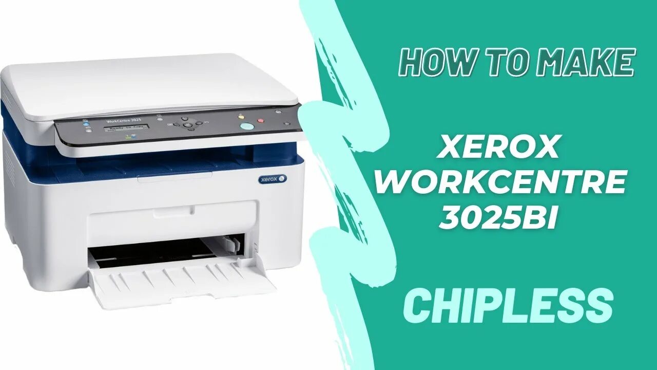 Xerox workcentre 3025 как подключить к роутеру How to make XEROX WorkCentre 3025Bi chipless INKCHIP FIX Reset Firmware - YouTub