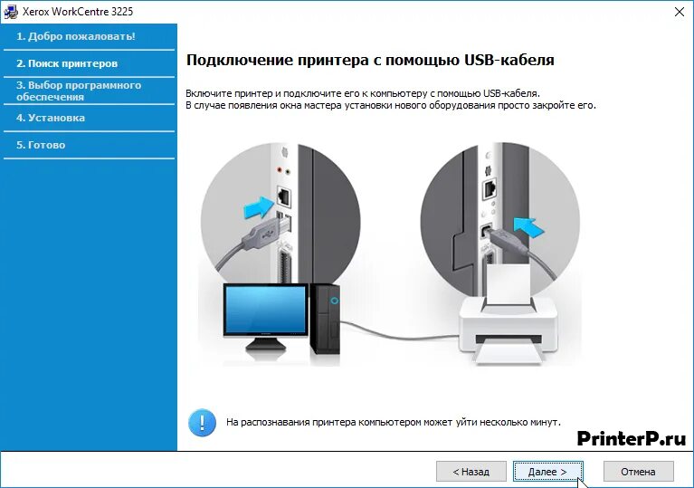 Xerox workcentre 3025 как подключить к роутеру Драйвер для Xerox WorkCentre 3225 + инструкция как установить на компьютер