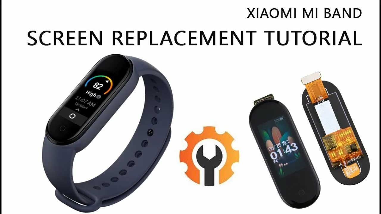 Xiaomi band 8 подключение к телефону Xiaomi Mi Band Original Screen Replacement Tutorial / Wymiana wyświetlacza - You