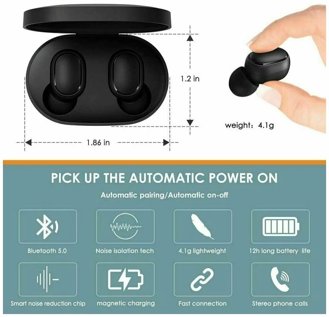Xiaomi беспроводные наушники pro как подключить Б/У и уценка Беспроводные наушники Xiaomi Mi True Wireless Earbuds Basic 2 Globa