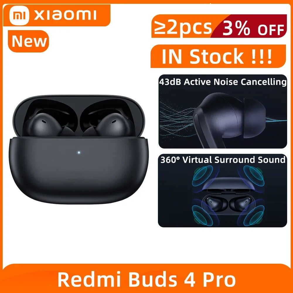 Xiaomi buds 4 pro подключение TWS-наушники Xiaomi Redmi Buds 4 Pro с поддержкой Bluetooth 5 3 и активным шумоп