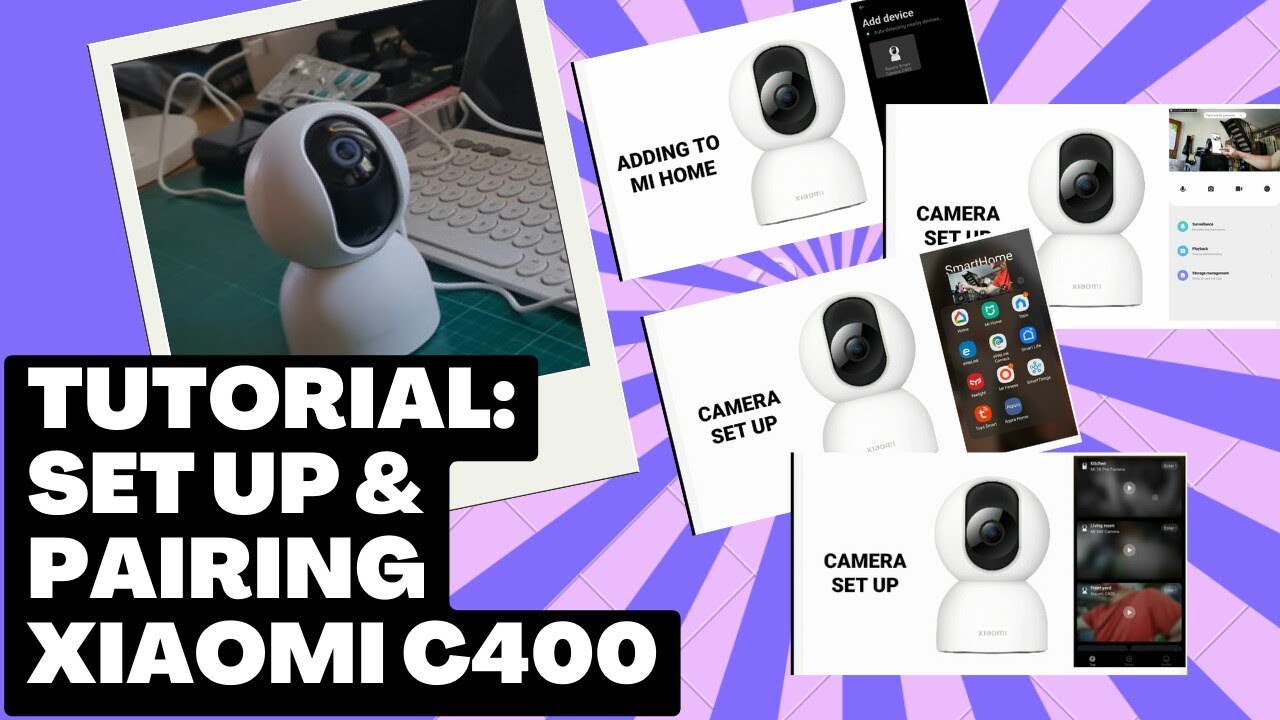 Xiaomi c300 камера как подключить TUTORIAL: How To Set-Up Xiaomi C400 IP Home Security Camera - YouTube