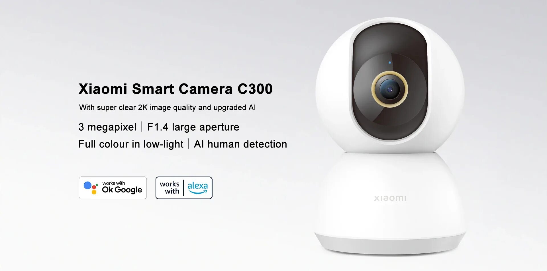 Xiaomi c300 камера как подключить Xiaomi Mi 360 Международная Версия Камеры Безопасности Для Дома 2k C300 Wi-fi Мо