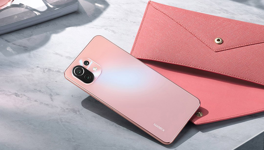 Xiaomi mi 11 фото Купить Xiaomi 11 Lite 5G NE 8/128Gb (NFC) Peach Pink (Розовый) Global EU - выгод