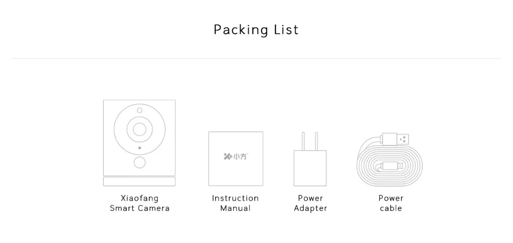 Xiaomi mijia подключение к телефону Умная камера Xiaomi Xiaofang Dafang 1S, IP-камера, новая версия, чип T20L, 1080P