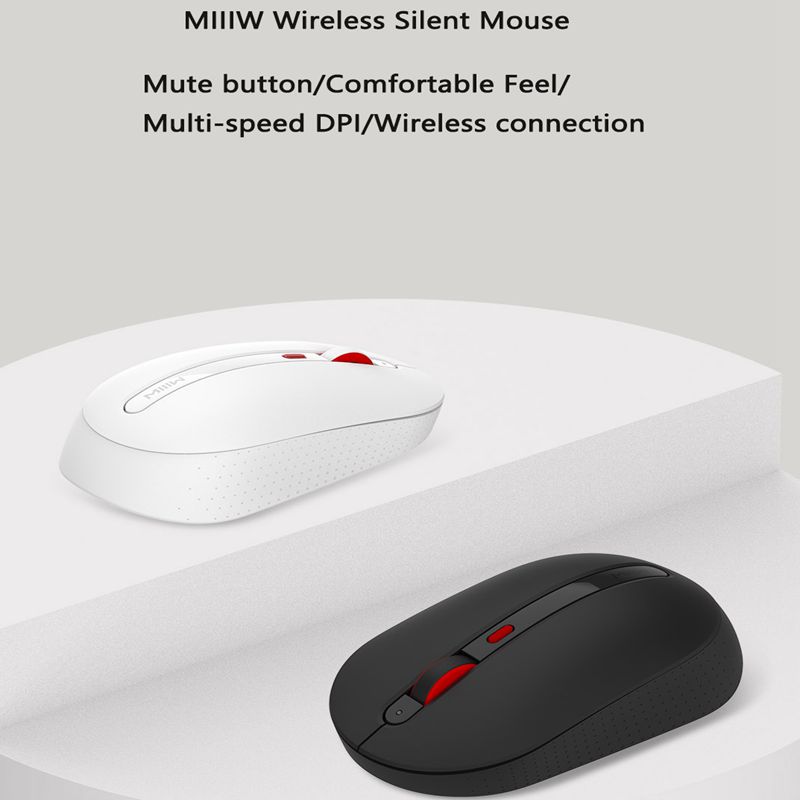 Xiaomi мышь как подключить по блютуз Купить Беспроводная бесшумная мышь Xiaomi MIIIW USB, 2,4 ГГц, кнопка отключения 