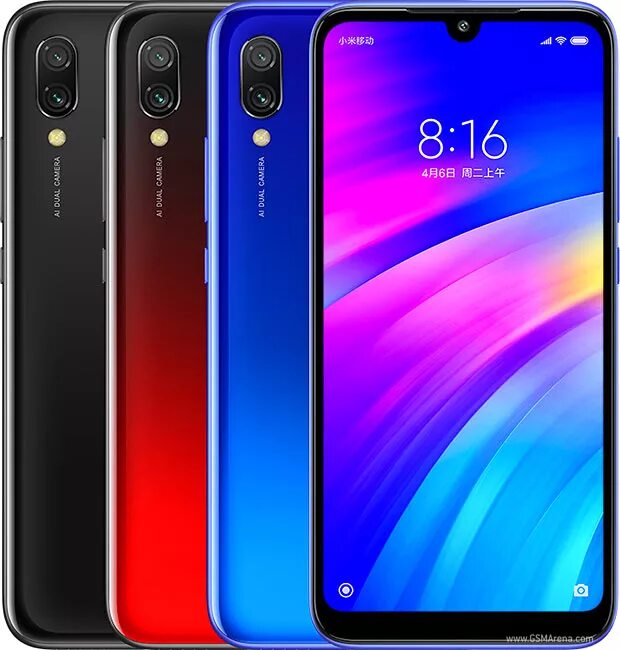 Xiaomi redmi 7 фото Xiaomi Redmi 7 3GB/32GB Lunar Red (Красный) купить по низкой цене с доставкой