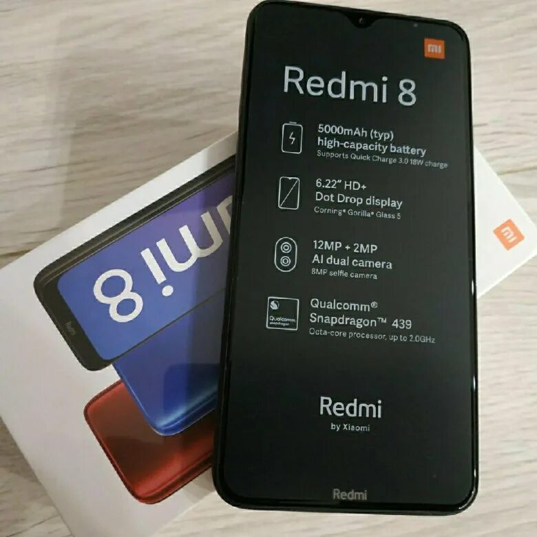 Xiaomi redmi 8 фото Xiaomi Redmi 8 64Gb / Новый / Гарантия - купить в Орехово-Зуево, цена 8 490 руб.