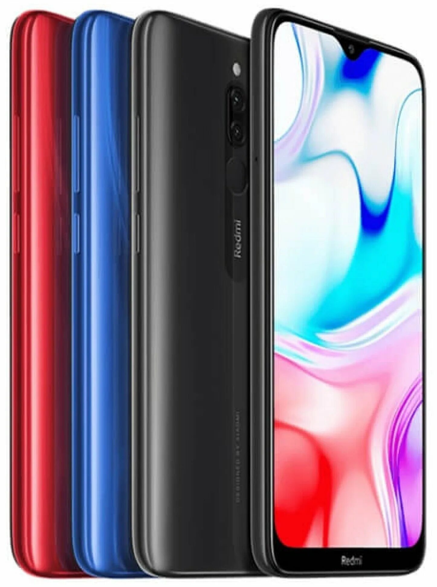 Xiaomi redmi 8 фото Смартфон Xiaomi Redmi 8 4/64 ГБ CN, Dual nano SIM, голубой сапфир - купить в инт