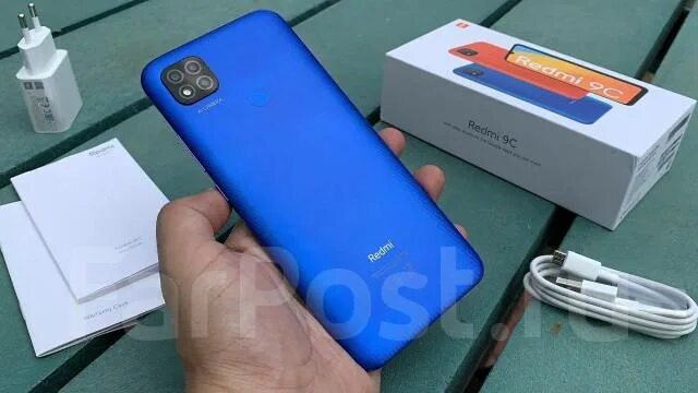 Xiaomi redmi 9 фото телефона Xiaomi Redmi 9C 3/64Гб. Официальный для России. Комплект +Стекло+Чехол, 6.53", м