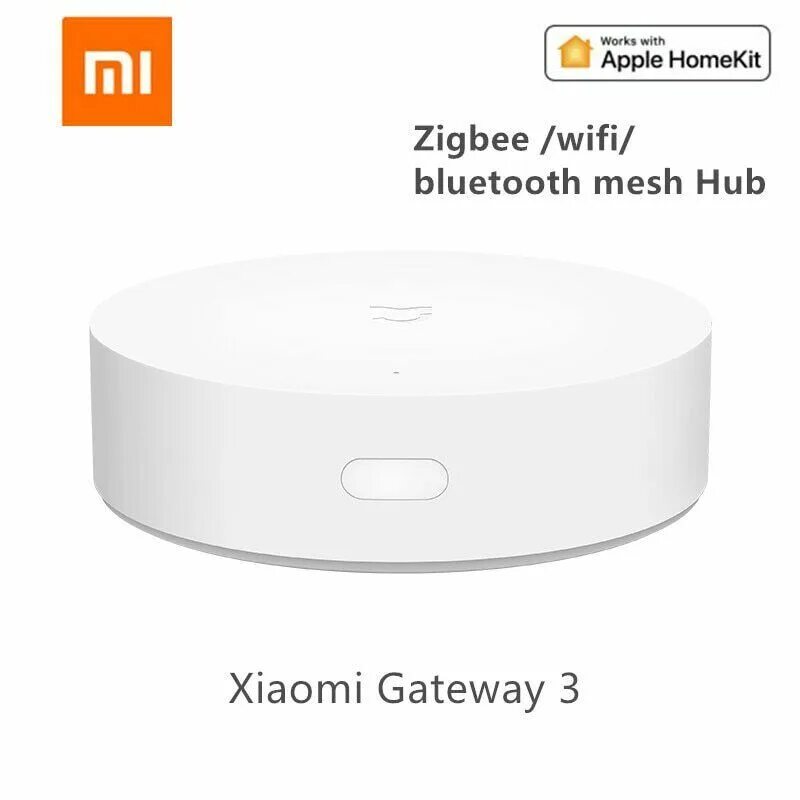 Xiaomi smart home hub 2 подключение Новейший Xiaomi mijia умный многорежимный шлюз ZigBee Wifi Bluetooth сетка конце