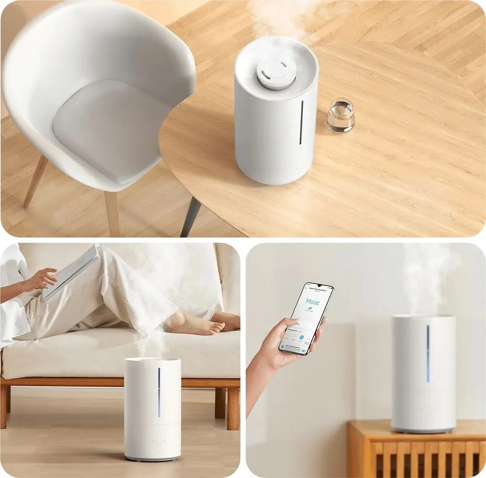 Xiaomi smart humidifier 2 подключение к алисе Купить Увлажнитель воздуха Xiaomi Smart Humidifier 2 (MJJSQ05DY) Белый в Самаре 