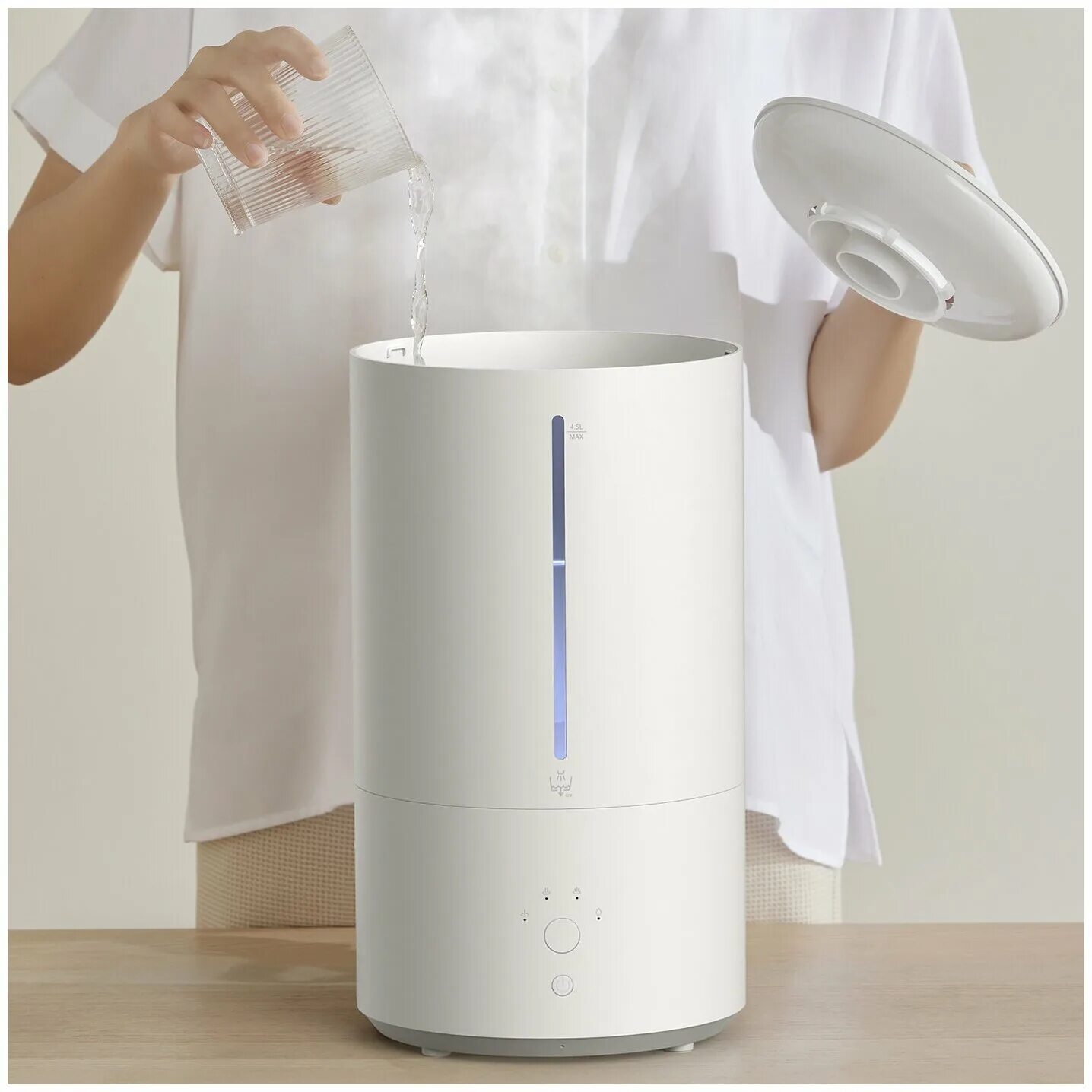 Xiaomi smart humidifier 2 подключение к алисе Увлажнитель воздуха с функцией ароматизации Xiaomi Smart Humidifier 2 (MJJSQ05DY