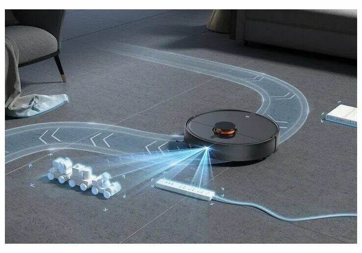 Xiaomi vacuum mop 2 pro подключение Робот-пылесос Xiaomi Mi Robot Vacuum-Mop 2 Ultra - купить в интернет-магазине по