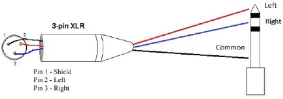 Xlr распайка стерео DR Телефон Гибрид-1 Пассивный 9.5-дюймовый Руководство пользователя