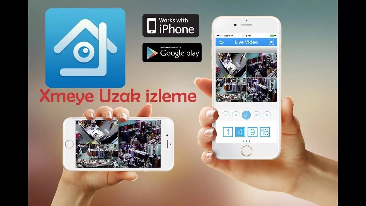 Xmeye как подключить к телефону камеру Xmeye Cep Telefonundan İzleme - YouTube