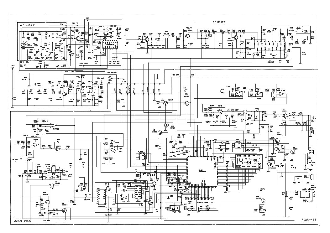Xpj 01c схема принципиальная электрическая ALAN 42 BLOCK-DIAGRAM Service Manual download, schematics, eeprom, repair info f