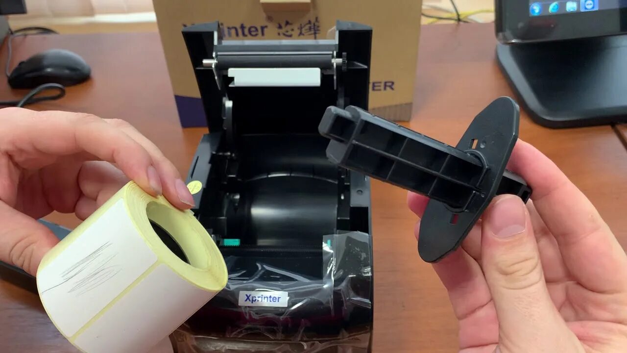 Xprinter 365b как подключить к ноутбуку Распаковка Xprinter XP-365B - YouTube