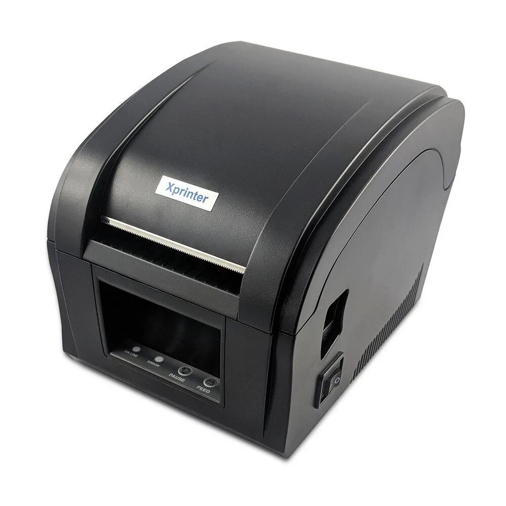 Xprinter подключение к компьютеру Принтер для чеков/наклеек Xprinter XP-360B black, Монохромный печать, купить по 