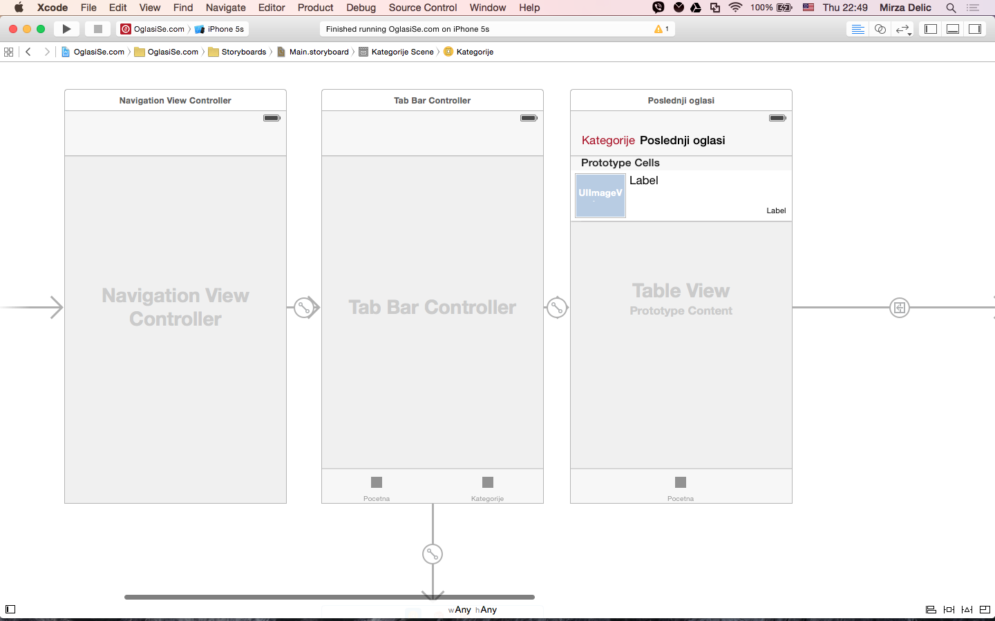Xsens подключение двух костюмов ios - Xcode navigation bar, tab bar, table view title not showing - Stack Overfl