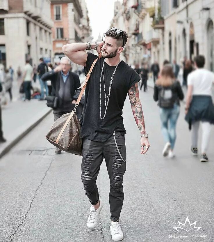 Y2k стиль мужской 2024 Instagram photo by Street Style Men Fashion * Apr 22, 2016 at 12:53pm UTC Mens w