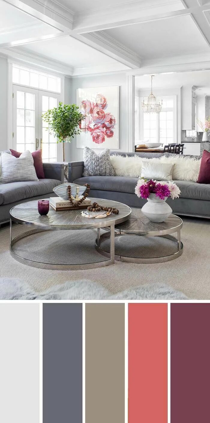 Y483 какой это цвет в интерьере 9 Fantastic Living Room Color Schemes Living room decor colors, Living room colo