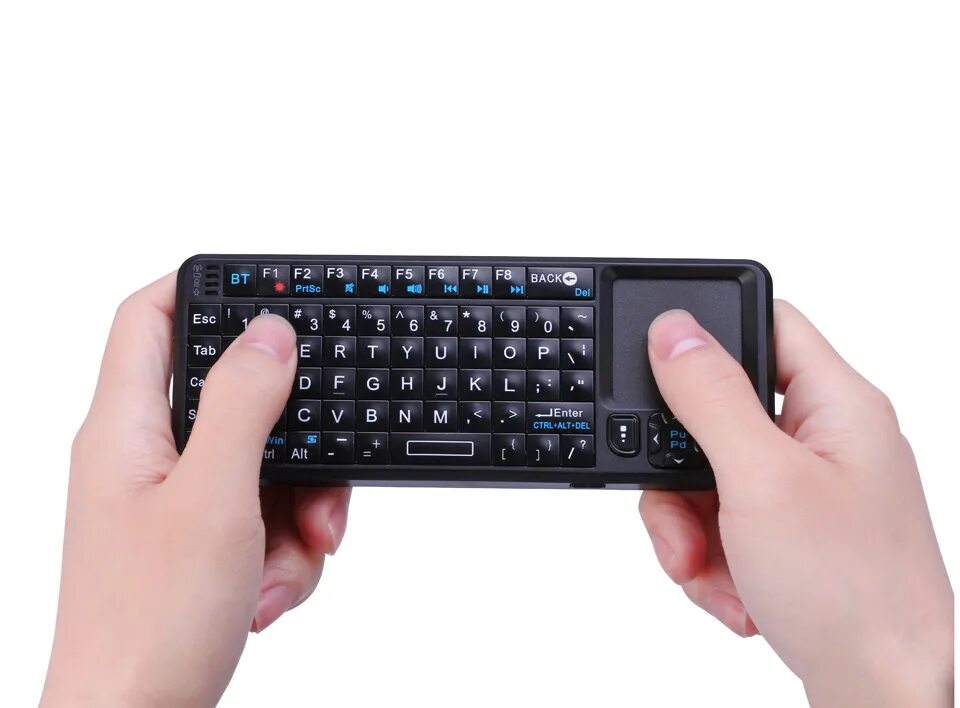 Yelandar клавиатура беспроводная как подключить iPazzPort Backlight Mini Bluetooth Wireless Keyboard Mouse with Laser Pointer fo