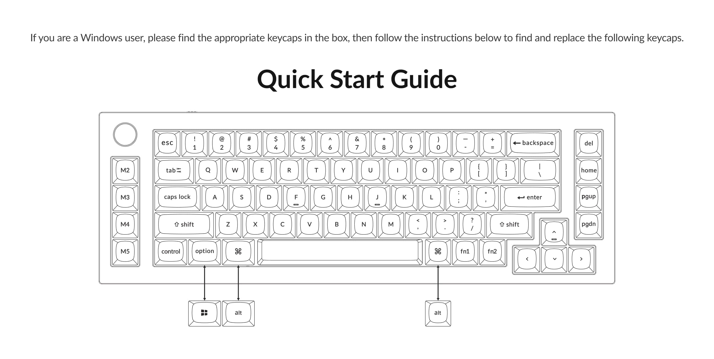 Yelandar клавиатура беспроводная как подключить Keychron Q65 Quick Start Guide - Keychron Mechanical Keyboards for Mac, Windows 