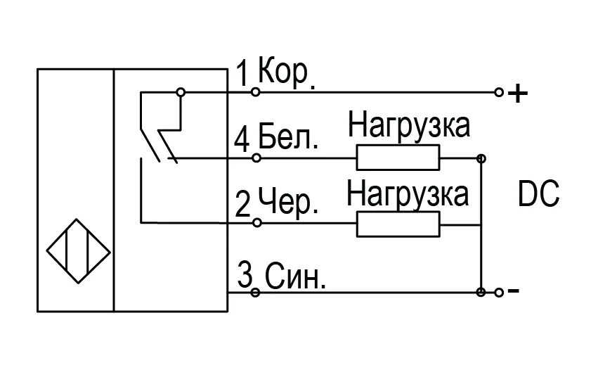 Yf b10 датчик схема подключения Бесконтактные индуктивные датчики KIPPRIBOR серии LA: цена, описание, отзывы Куп