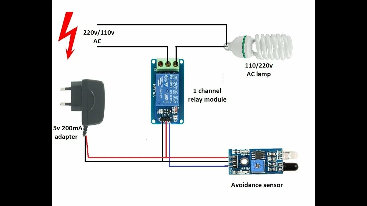 Yf b10 датчик схема подключения Control your home with electronic circuits...DIY 3 channel relay Module - YouTub