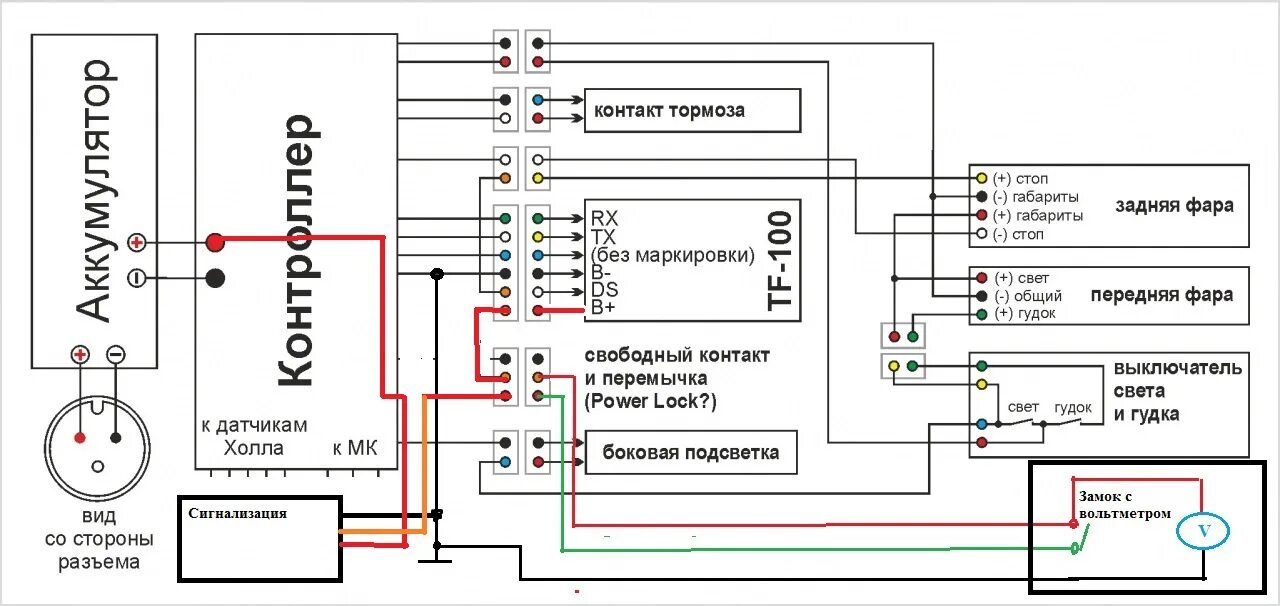 Yh02 a схема подключения проводов Kugoo M2 - общая тема