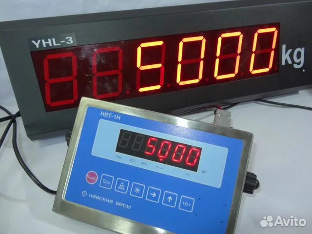 Yhl 3 дублирующее табло подключение Дублирующее табло для весов купить в Батайске Готовый бизнес и оборудование Авит
