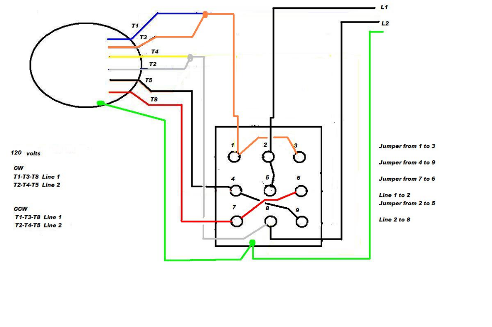Yl90l 2 2.2 квт схема подключения 0.75HP 110/220 single phase motor ... Electrical circuit diagram, Circuit diagra