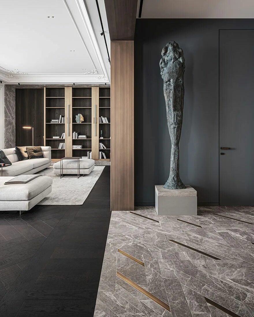 Yodezeen дизайн студия YoDezeen: апартаменты в историческом центре Киева Apartment design, Contemporary