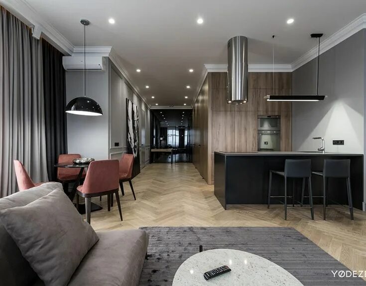 Yodezeen дизайн студия YODEZEEN Architects on Behance Residential interior, Apartment interior, Interio