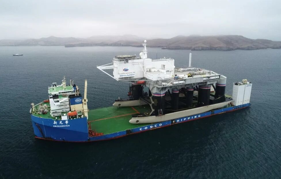 Yong xin 08 судно фото Россия восстановит плавучий космодром "Морской старт" - ТАСС