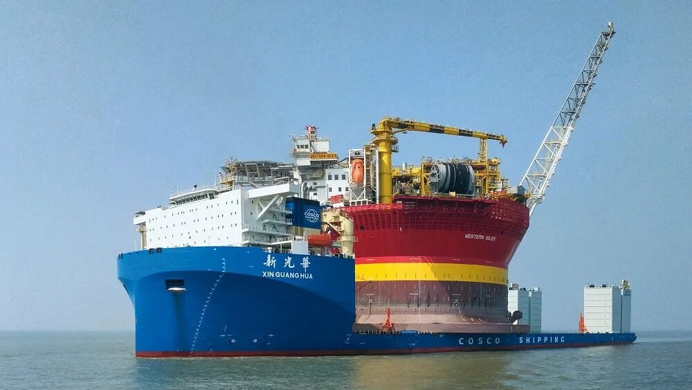 Yong xin 08 судно фото Made in China: The Heavy Lifter