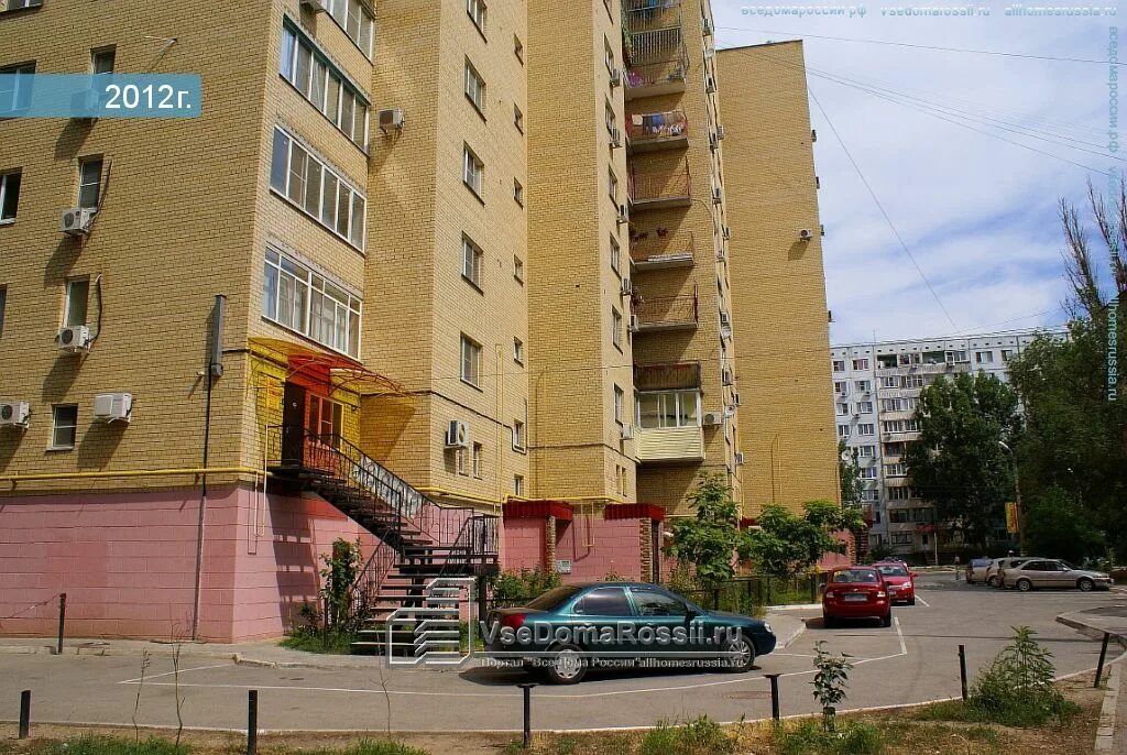 Yort ул космонавтов 2а фото Astrakhan, Kosmonavtov st house 2 к.1. Apartment house