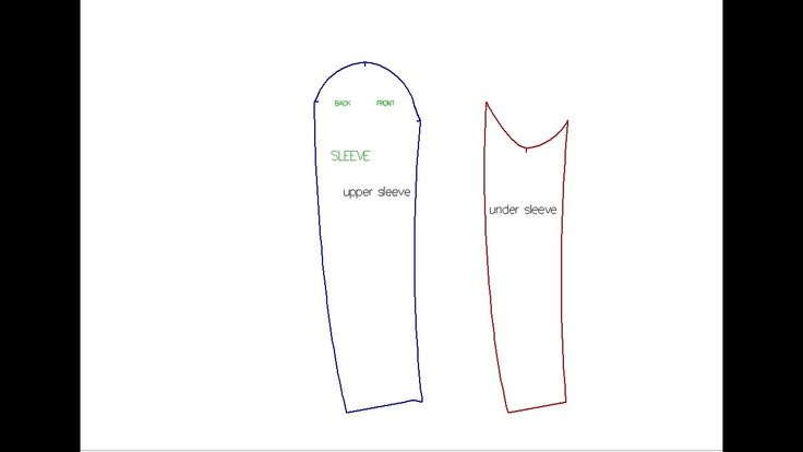 Your tailor выкройки бесплатно на русском Pattern Making Tutorial : How to draw a Tailor Sleeve Pattern making tutorial, P