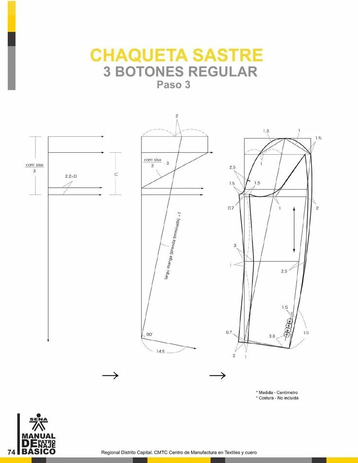 Your tailor выкройки купить Manual patronaje Tgo en diseño para la industria de la moda Garzon - Huila Jacke