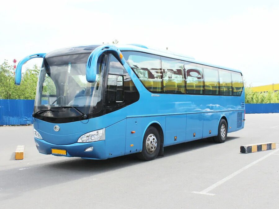 Yutong автобус страна производитель цена фото Купить б/у Yutong ZK6119HA дизель механика в Санкт-Петербурге: голубой 2008 года