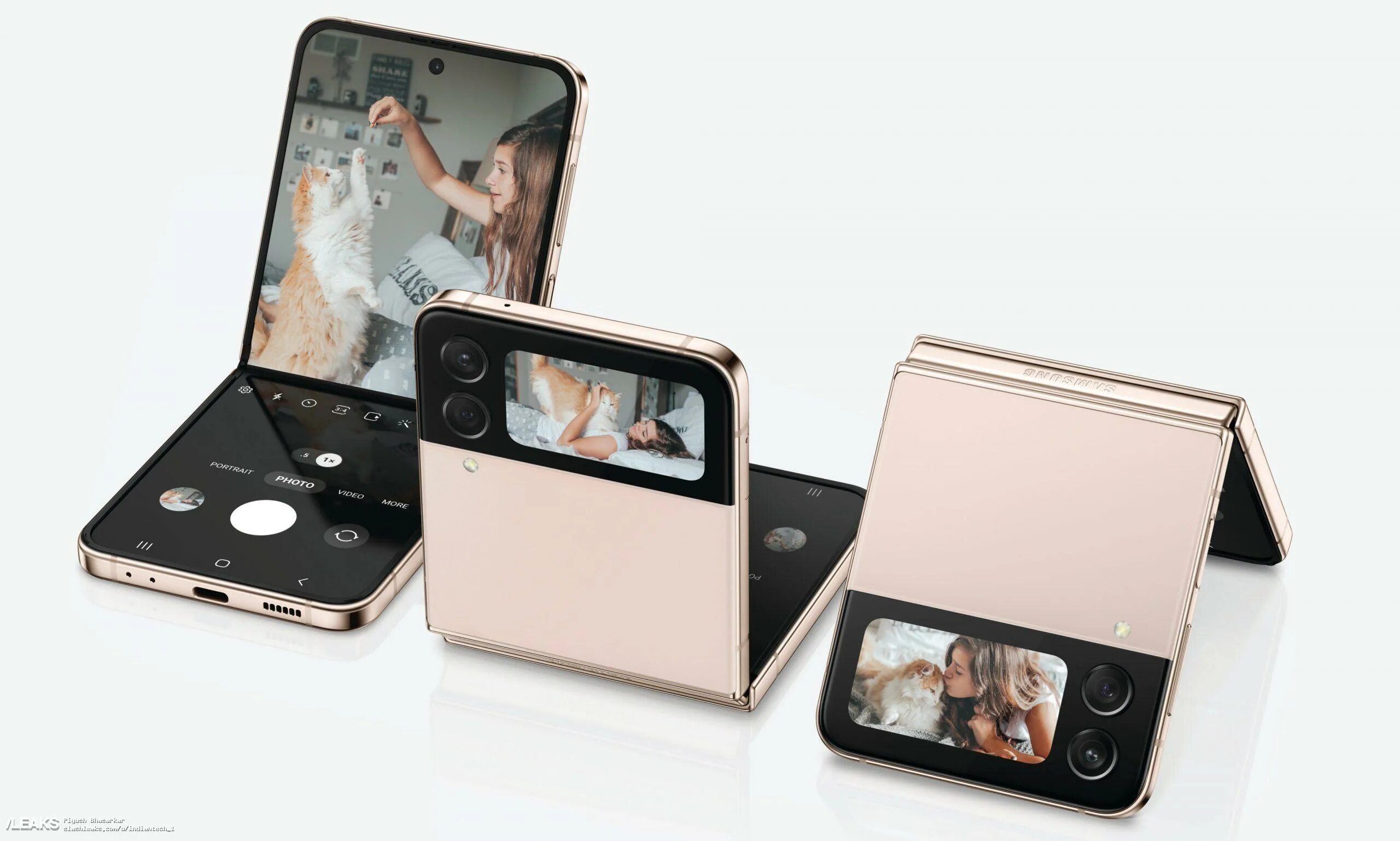 Z flip 6 фото Как настоящий: макеты Samsung Galaxy Z Flip4 показали вживую перед сегодняшним а