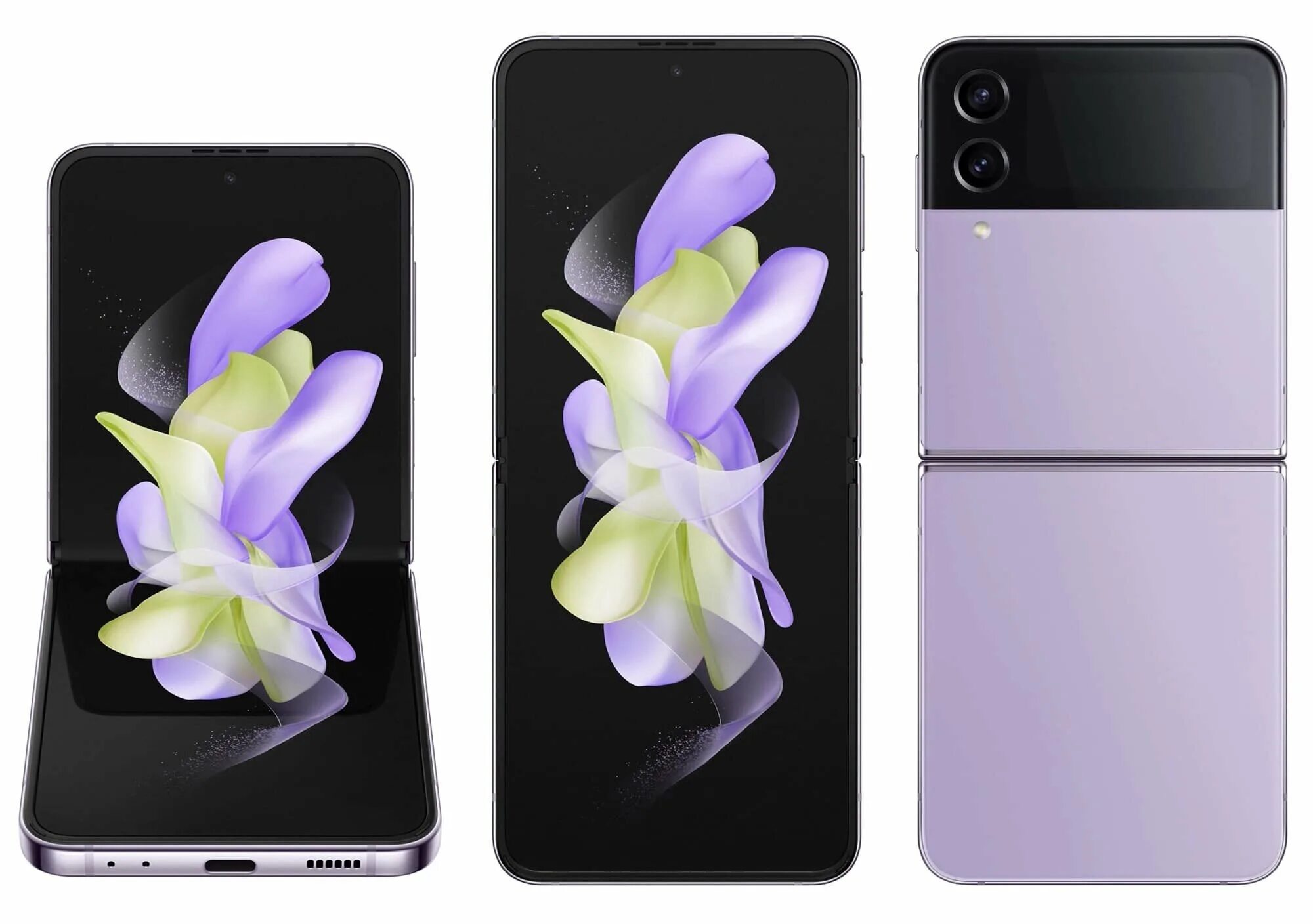 Z flip 6 фото Смартфон Samsung Galaxy Z Flip4 128GB Фиолетовый(состояние отличное), GL - купит