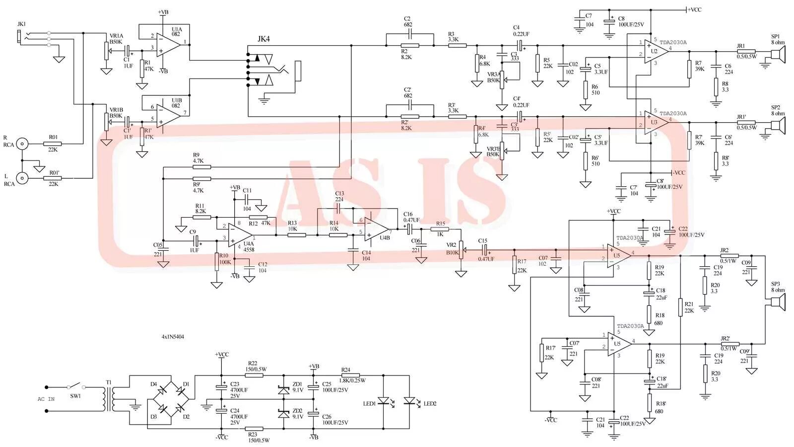 Za3023 усилитель microlab m b54 схема Ответы Mail.ru: Hifi усилитель на tda2030a