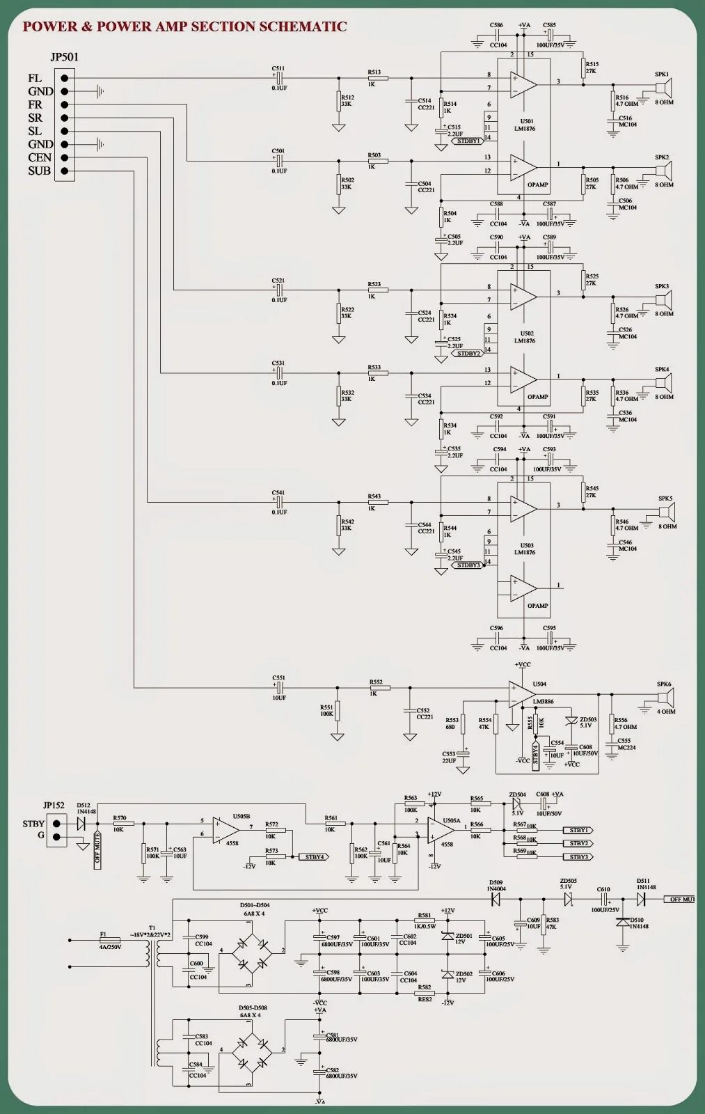 Za3023 усилитель microlab m b54 схема Microlab принципиальные схемы - Схемы 2