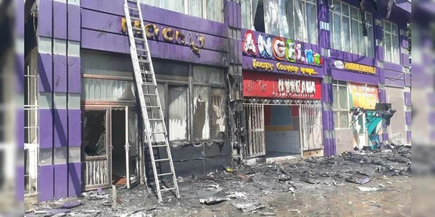 Акшумкар широкая ул 12 фото Ош шаарындагы Ак-Шумкар кафесинде чыккан өрт толугу менен өчүрүлдү - Today.kg