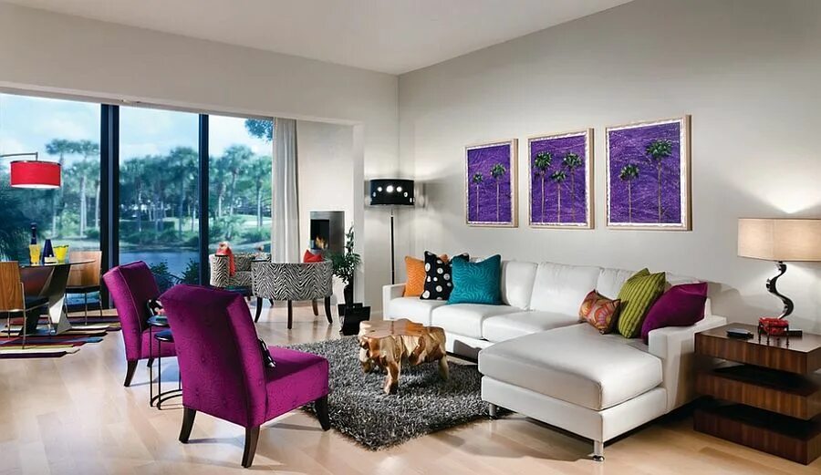 Акцент интерьера мебель 24 Fall Interior Design Trends Living room colors, Eclectic living room, Interio