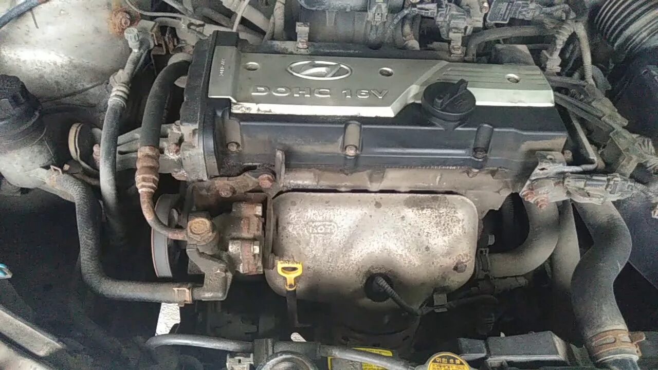 Акцент номер двигателя фото hyundai elantra двигатель 1.6 2004 - YouTube