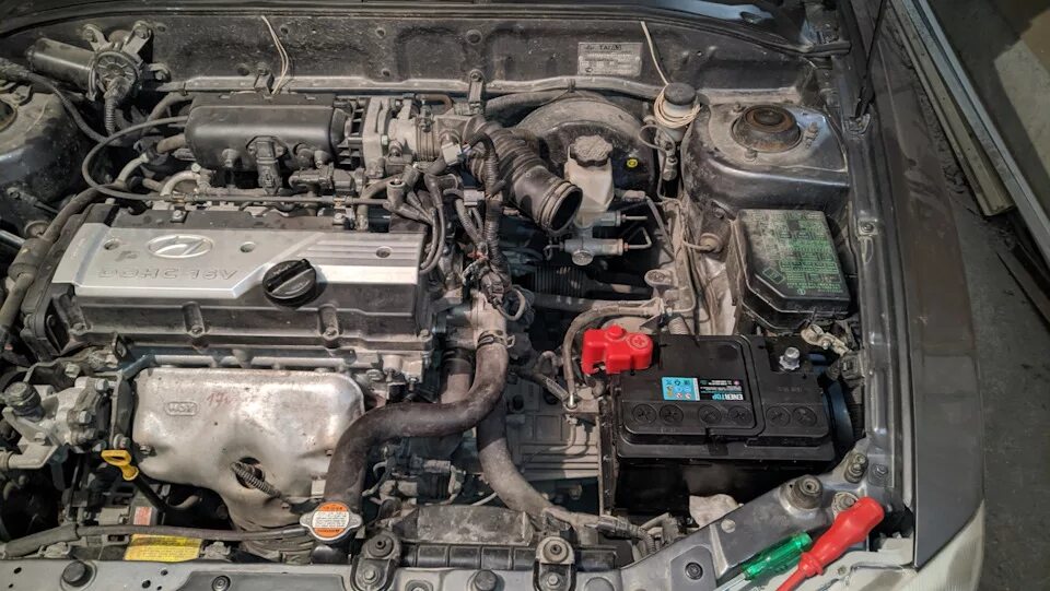 Акцент номер двигателя фото Ох уж этот номер двигателя - Hyundai Accent (2G), 1,5 л, 2008 года покупка машин