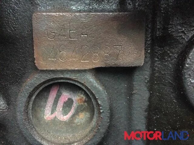 Акцент номер двигателя фото Недавно поступивший автомобиль Hyundai Accent 2000-2006 - разборочный номер 7599